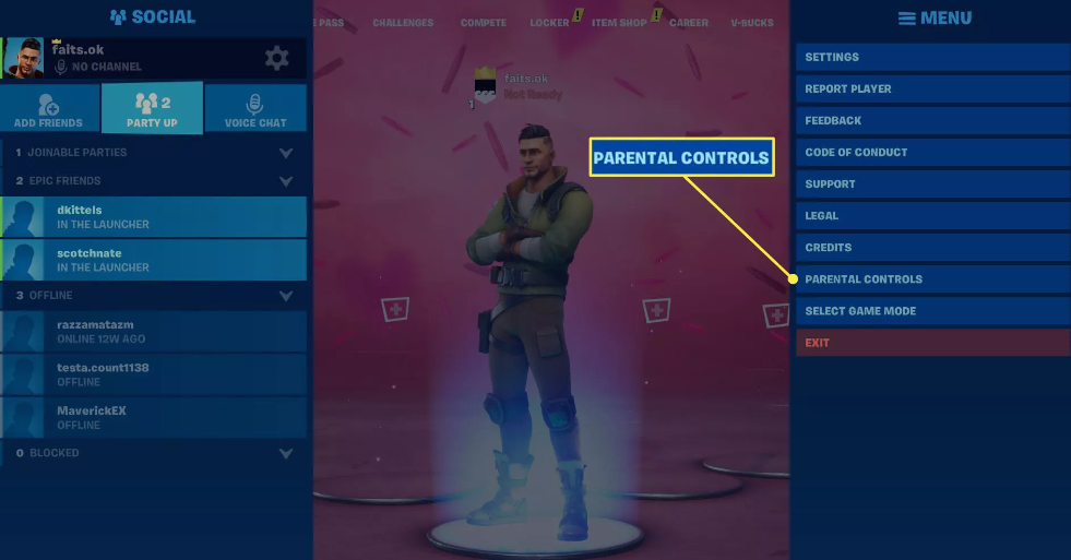 How to Turn On Parental Controls in Fortnite