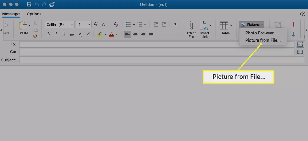 How to Send a GIF on Microsoft Outlook