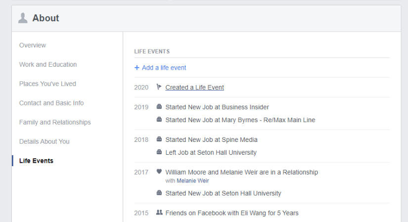 How To Edit A Life Event You ve Already Added On Facebook