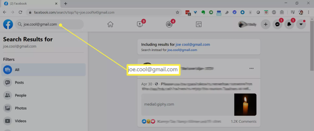 How to Find Someone on Facebook Using an Email Address