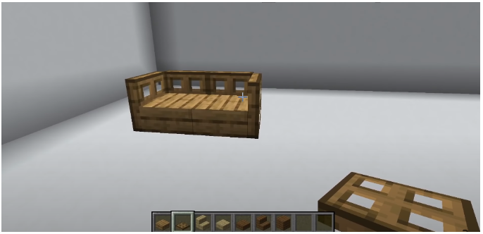 How to Make a Bench on Minecraft