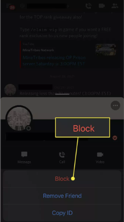 How to Block Someone on Discord