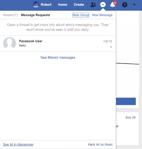 How to Mark a Message as Unread on Facebook