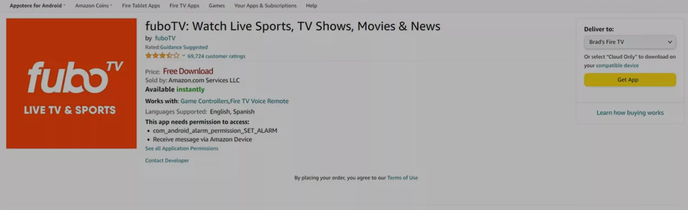 How to Get fuboTV on Fire Stick