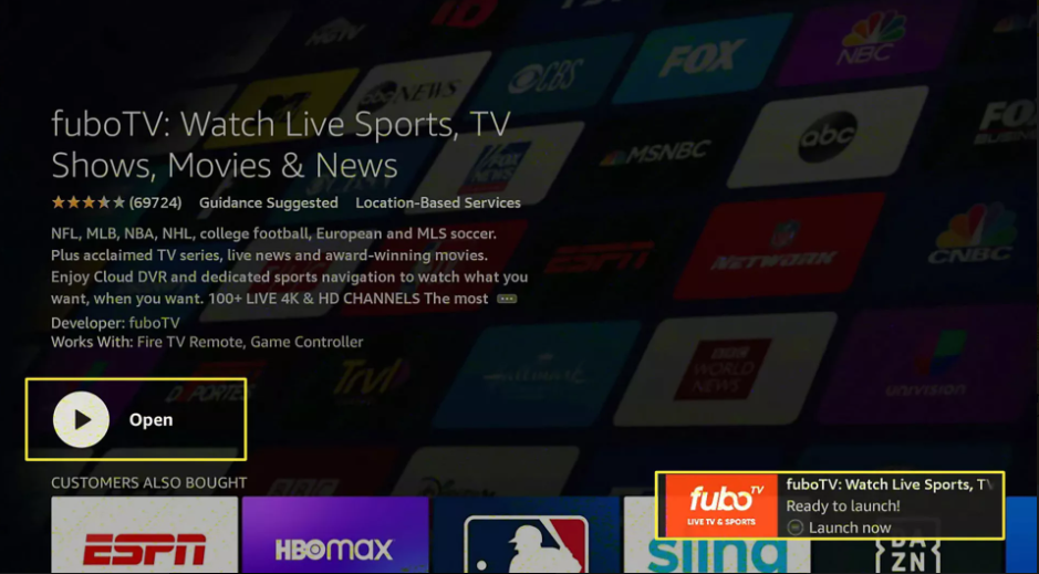 How to Get fuboTV on Fire Stick