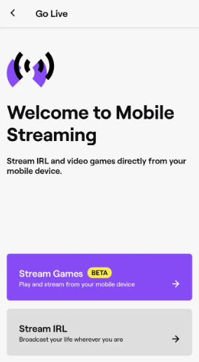 How to Stream on Twitch From the Mobile App