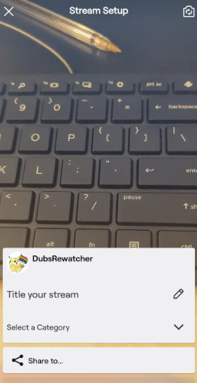 How to Stream on Twitch From the Mobile App