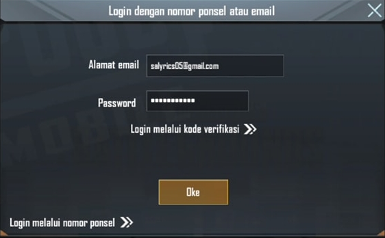 How to Change Email Password to PUBG Mobile
