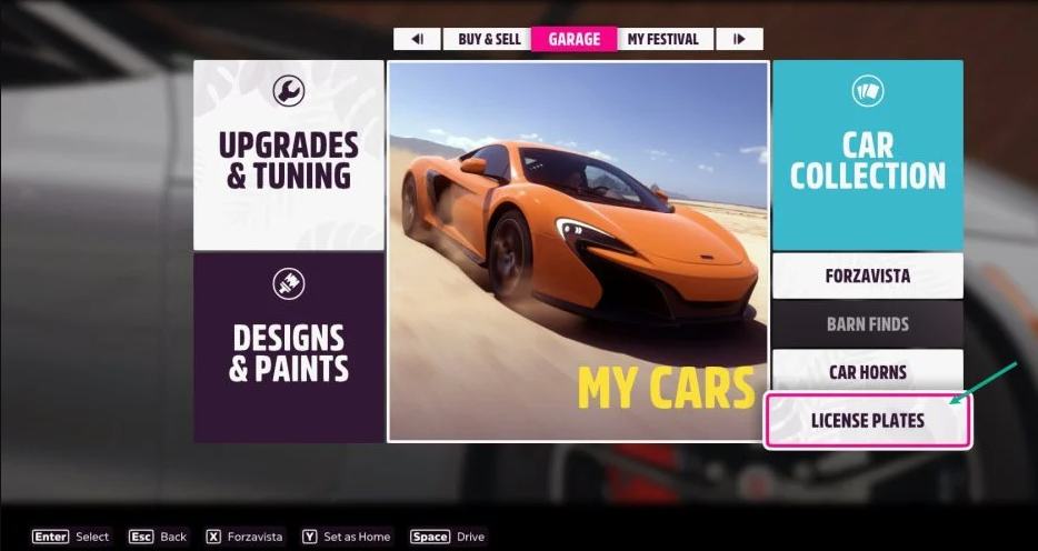 How To Change Your License Plate In Forza Horizon 5