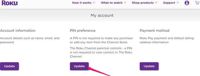 How to Add or Update Roku PIN