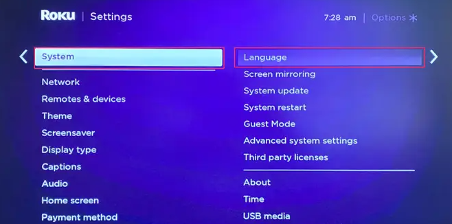 How to Change the Language on Your Roku