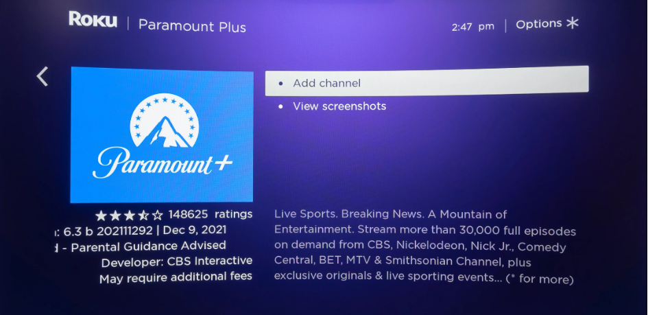 How to Sign Up for Paramount Plus on Roku