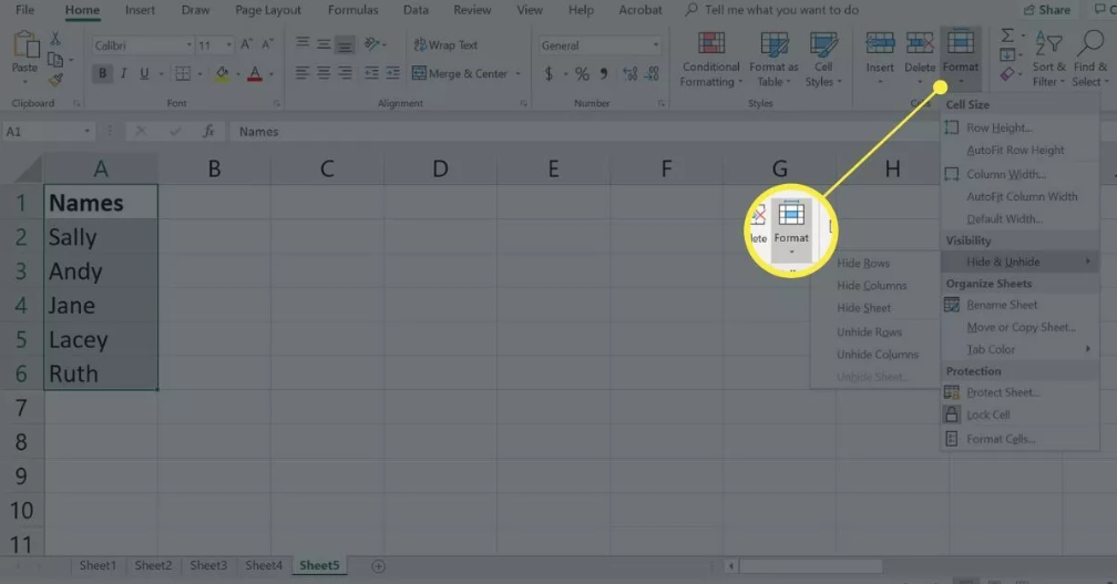 How to Hide Worksheets in Microsoft Excel