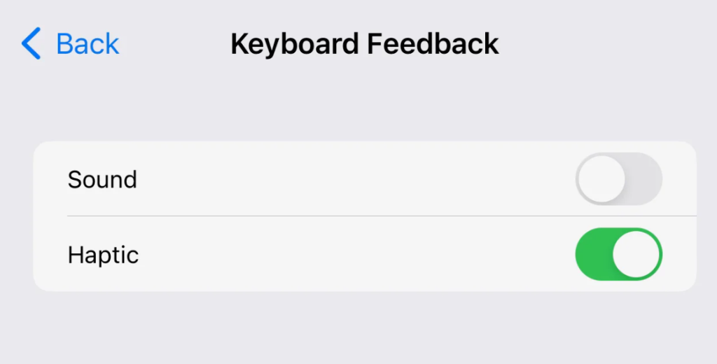 How to Turn on Keyboard Haptics in iOS 16