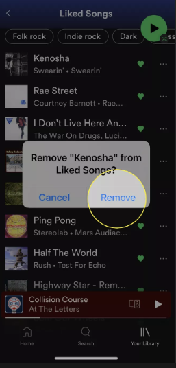 How to Delete Songs on Spotify on Mobile