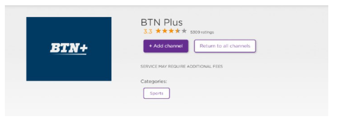 How to Watch Big Ten Network on Roku