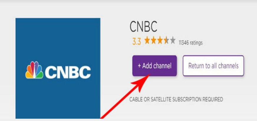 How to Add CNBC on Roku