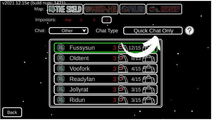 How to Turn On Quick Chat in Among Us