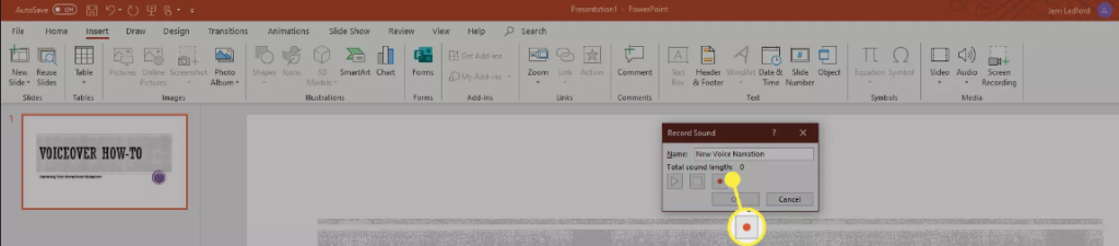 How to Do a Voiceover on Microsoft PowerPoint