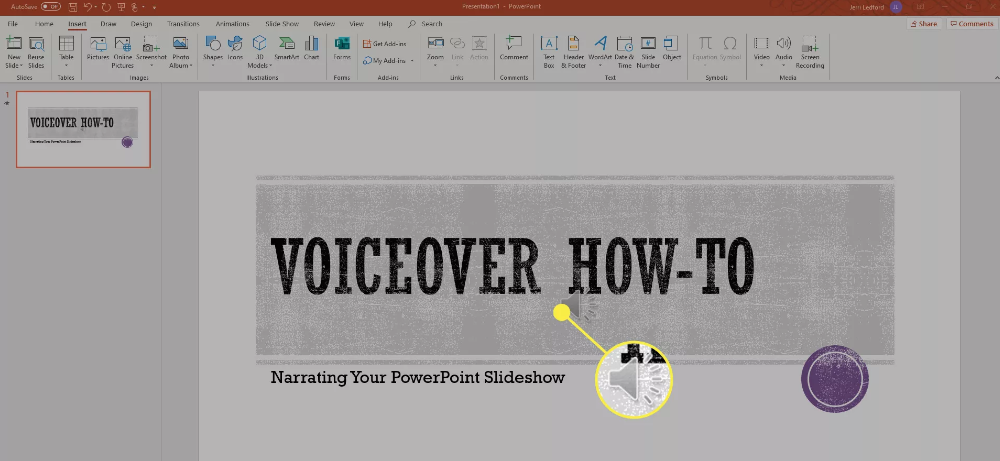 How to Do a Voiceover on Microsoft PowerPoint