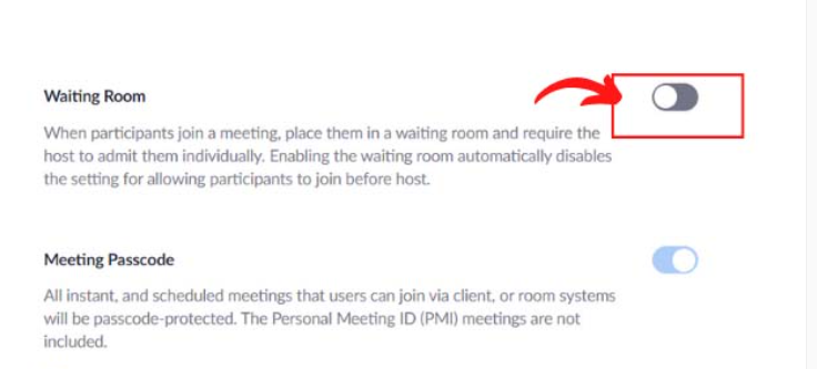 How to Enable Waiting Room for Zoom Meetings