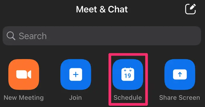 How to Schedule a Meeting on Zoom