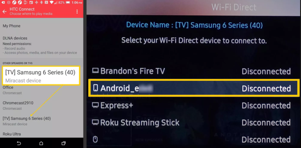 How to Connect and Mirror Android to TV