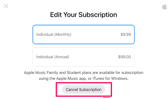How to Cancel an Apple Music Subscription