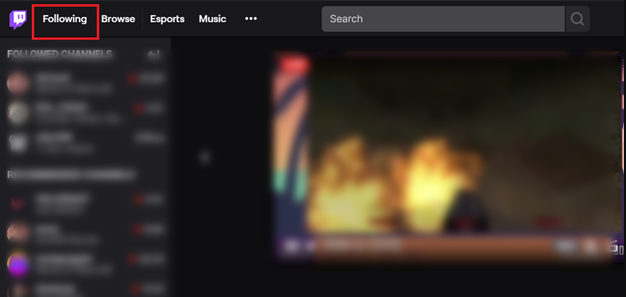 How to Unfollow Channels on Twitch On Web or Desktop