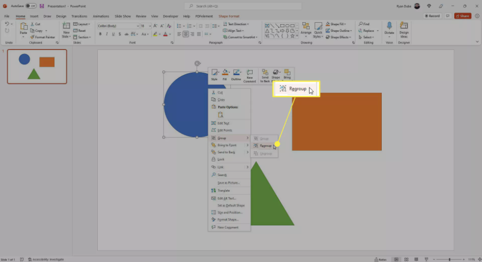 How to Group Objects in PowerPoint