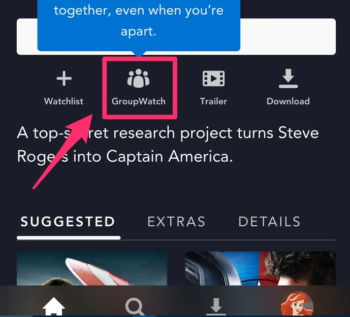 How to Start a Disney Plus Watch Party on Mobile