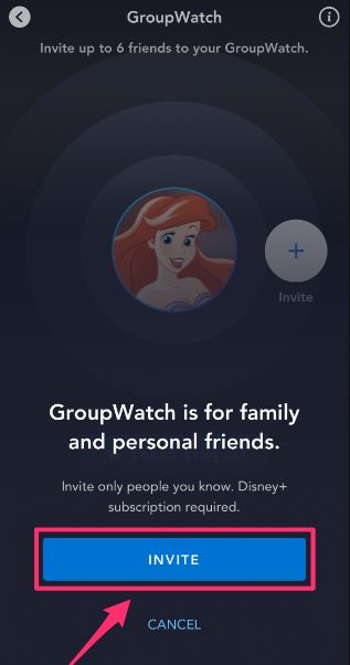 How to Start a Disney Plus Watch Party on Mobile