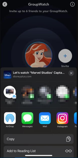 How to Start a Disney Plus Watch Party on Mobile
