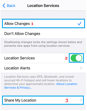 How to Fix Share My Location Not Working on iPhone