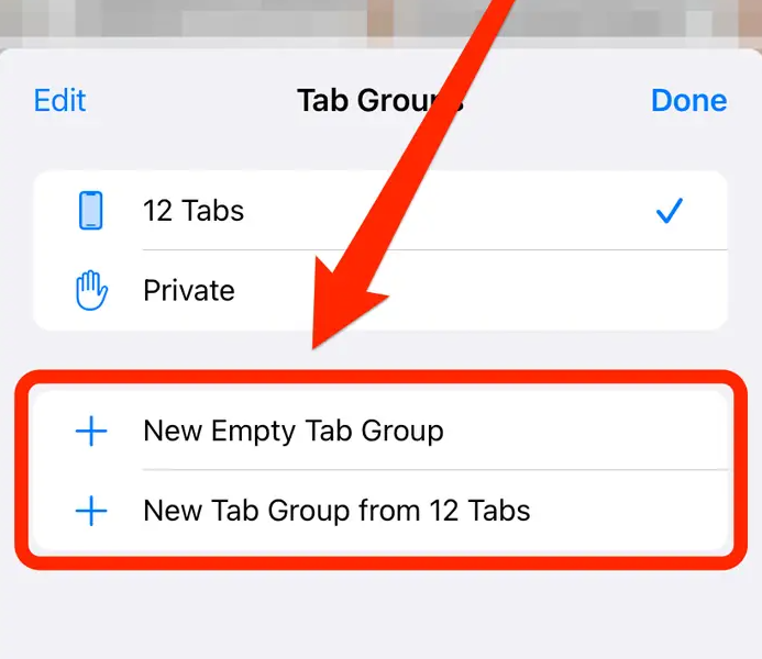 How to Make Tab Groups in Safari on an iPhone