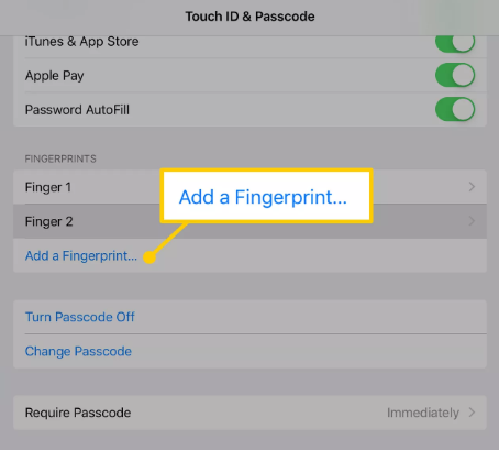 How to Set Up or Add a Fingerprint to Touch ID on iPad