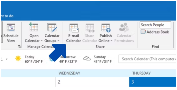 How to Share a Calendar on Outlook for Desktop