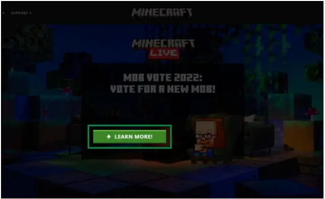 How to Vote for New Mobs in Minecraft Live 2022