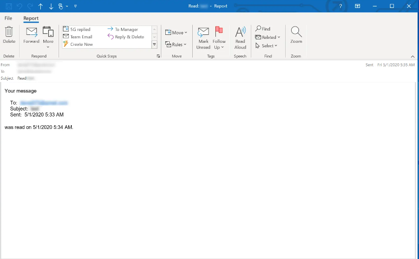 How to Request a Read Receipt in Outlook