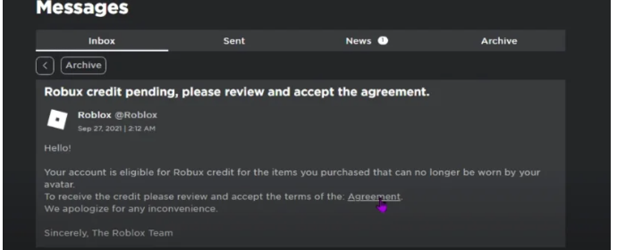 How to Refund Items in Roblox