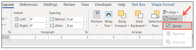 How to Group Objects in Microsoft Word