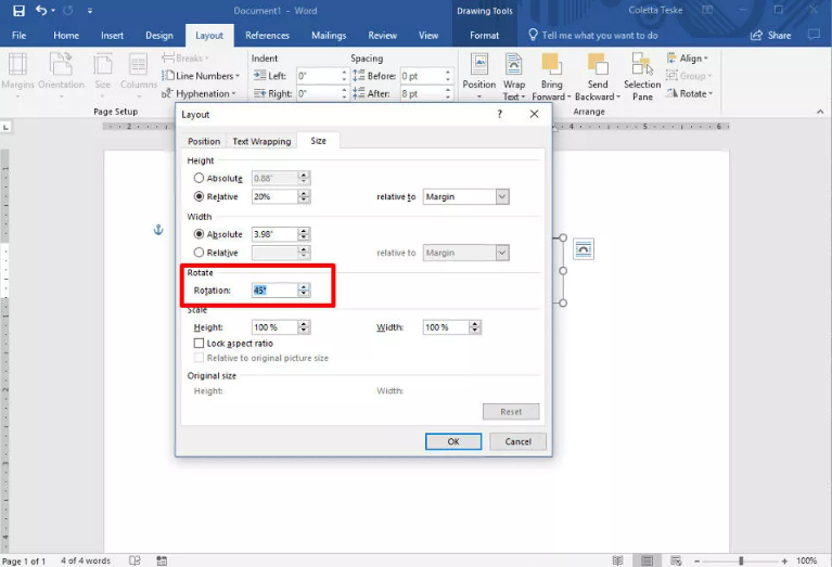 How to Rotate Text in Microsoft Word