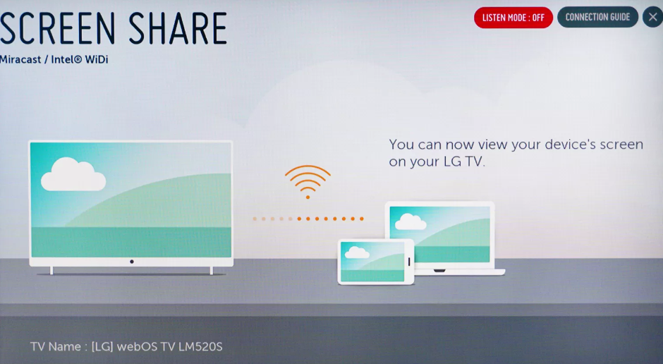 How to Screen Share on LG Smart TV with Android