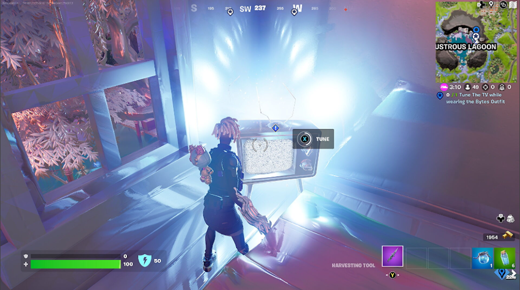 How to Tune the TV in Fortnite