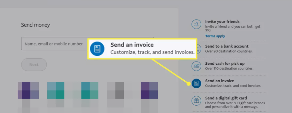 How to Send an Invoice on PayPal Account