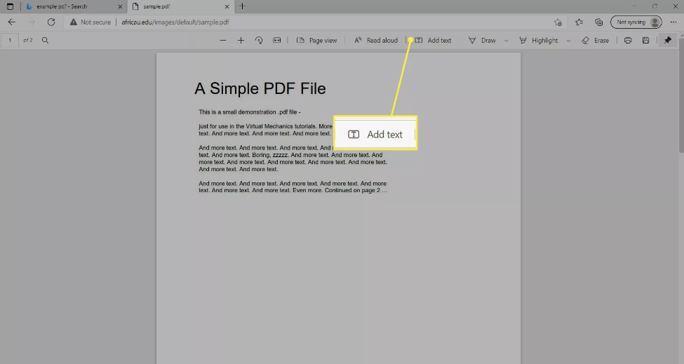 How to Write on a PDF in Windows