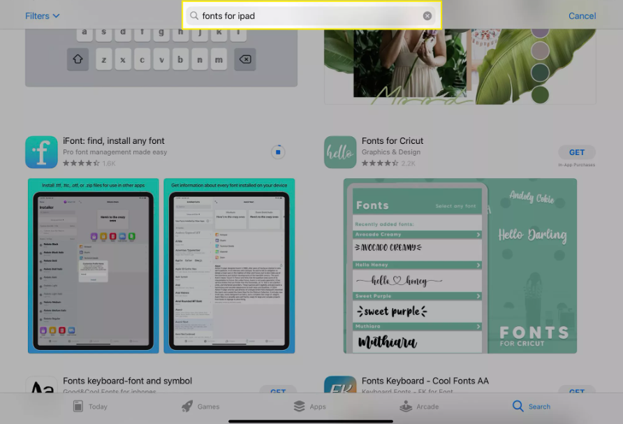 How to Download Fonts on an iPad