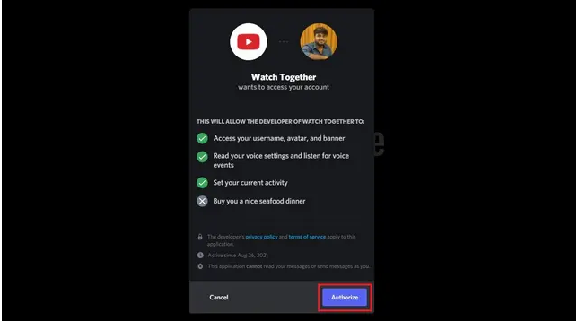 How to Set Up Youtube Watch Together on Discord