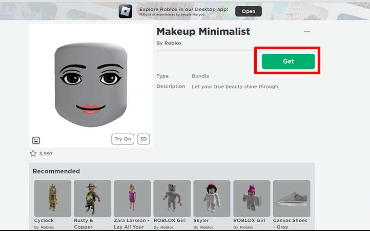 FREE DYNAMIC HEADS! HOW TO GET Makeup Minimalist, Chiseled Good Looks &  Dylan Default! (ROBLOX) 