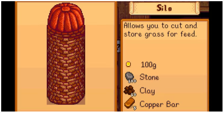 How to Get and Use a Silo in Stardew Valley